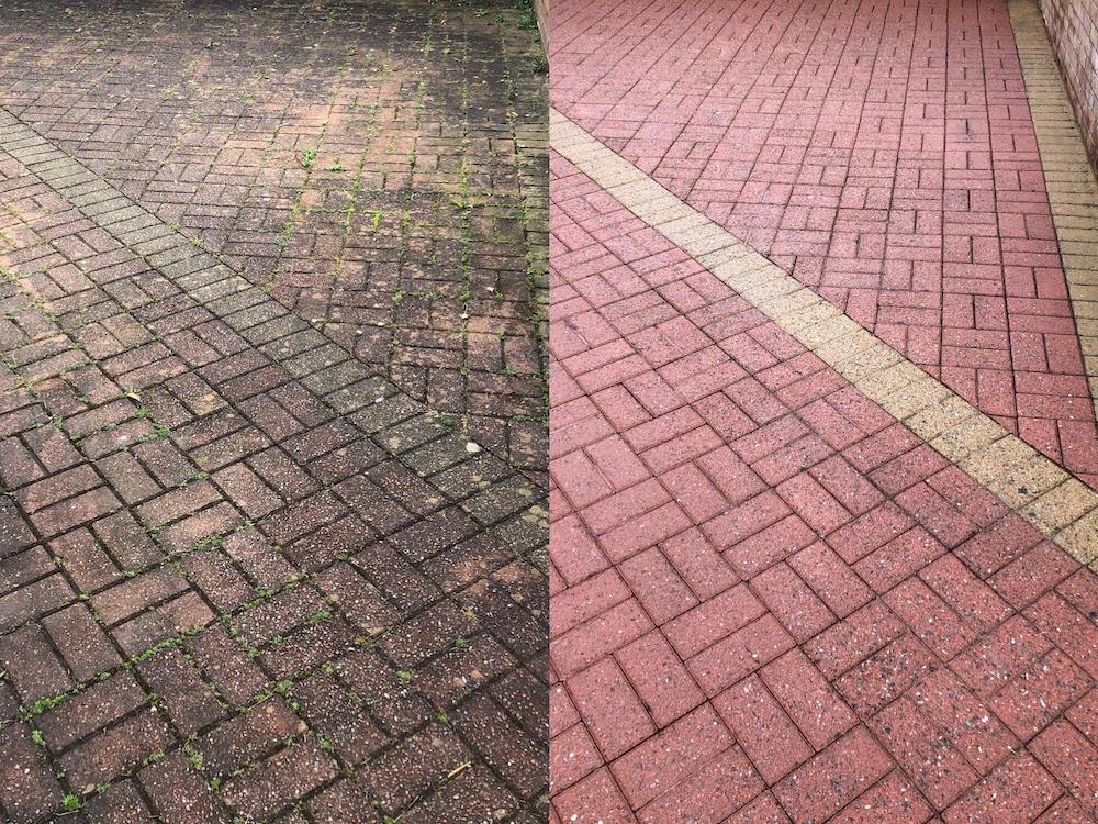 The Patel residence — Stamped-Concrete Restoration